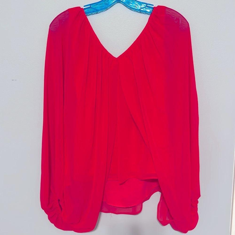 Hot Pink Vince Camuto Blouse